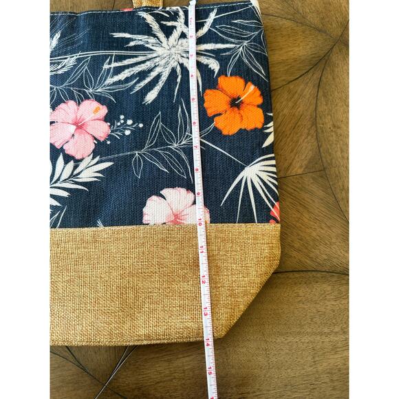 Fun Beach Bag / Tote / Purse - Summer Vibes & Practical Too!  NWOT 17x14 - Picture 6 of 6